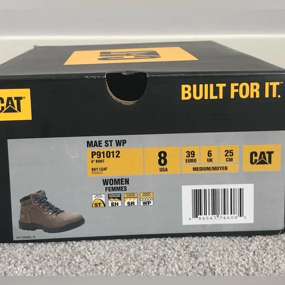 Caterpillar Mae Steel Toe Waterproof Work Boot - Picture 8 of 8